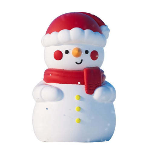 Christmas Snowman Tap Light with 7-Color Ambient Lighting, 500mAh Rechargeable Night Light - 1