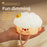 Silicone Tap Night Lights Nursery Breastfeeding Light Night Lamp Rechargeable Mood Lamp Motion Sensor - White - 6