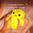 Cute Tiger Night Light with Remote Control Battery Powered Silicone Lamp for Bedroom - 3