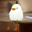 Pear Duck Night Light for Kids Cute Silicone Nursery Nightlight 3 Level Dimmable Tablet Lamp - 1