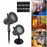 Outdoor Snowflake LED Projector Light 12 Patterns Christmas Holiday Party Waterproof Sound Activated Decor Gift Light - US Plug - 1