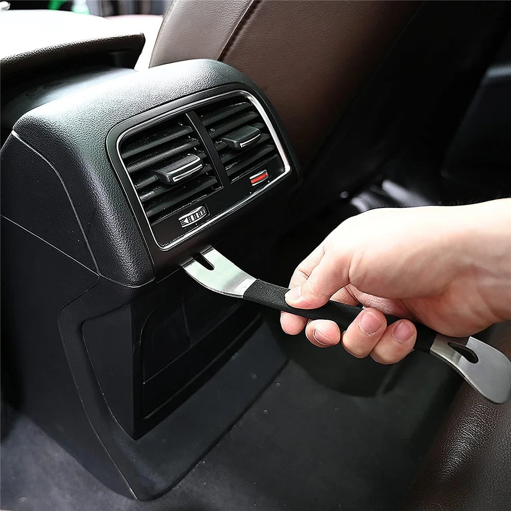 Auto Trim Removal Tool Audio Navigation Dashboard Interior Door Panel Upholstery Pry Bar - 7