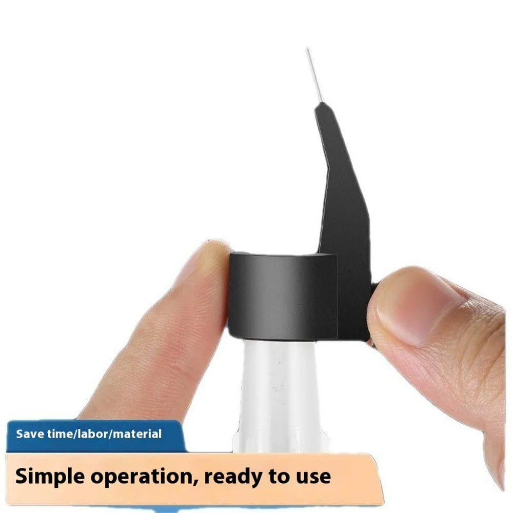 2Pcs Caulk Nozzle Fixed Locator Tile Beauty Stitching Finishing Tool Piston Nozzle Accessories - 3