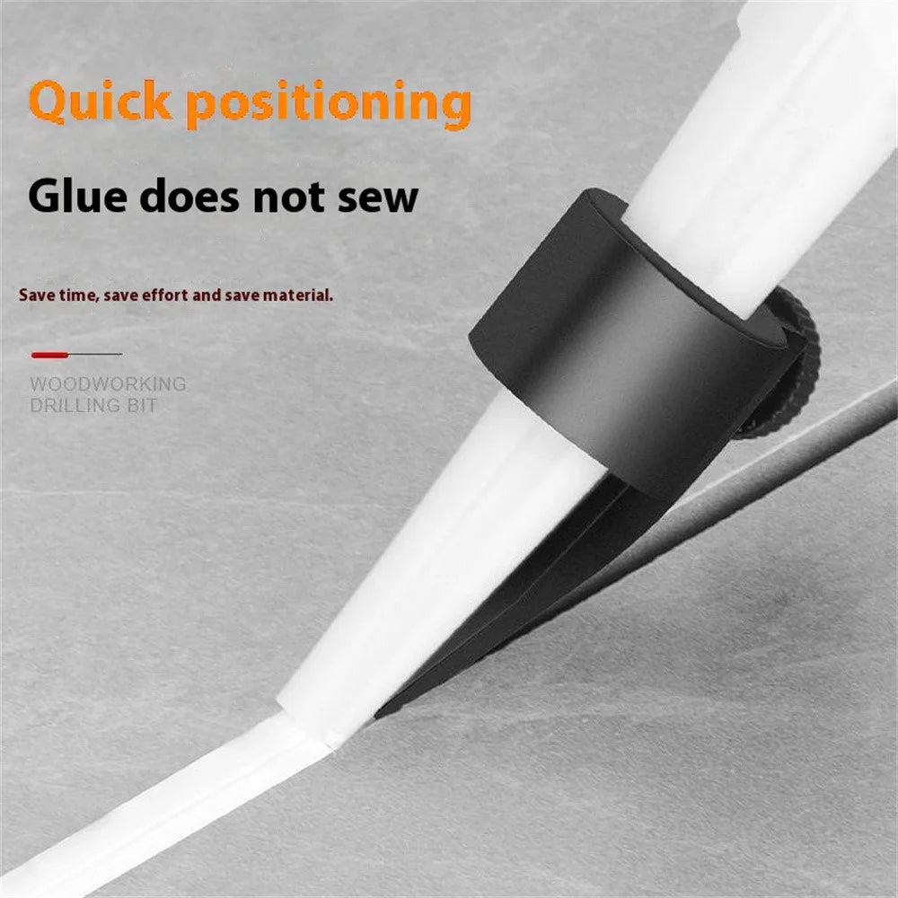 2Pcs Caulk Nozzle Fixed Locator Tile Beauty Stitching Finishing Tool Piston Nozzle Accessories - 5