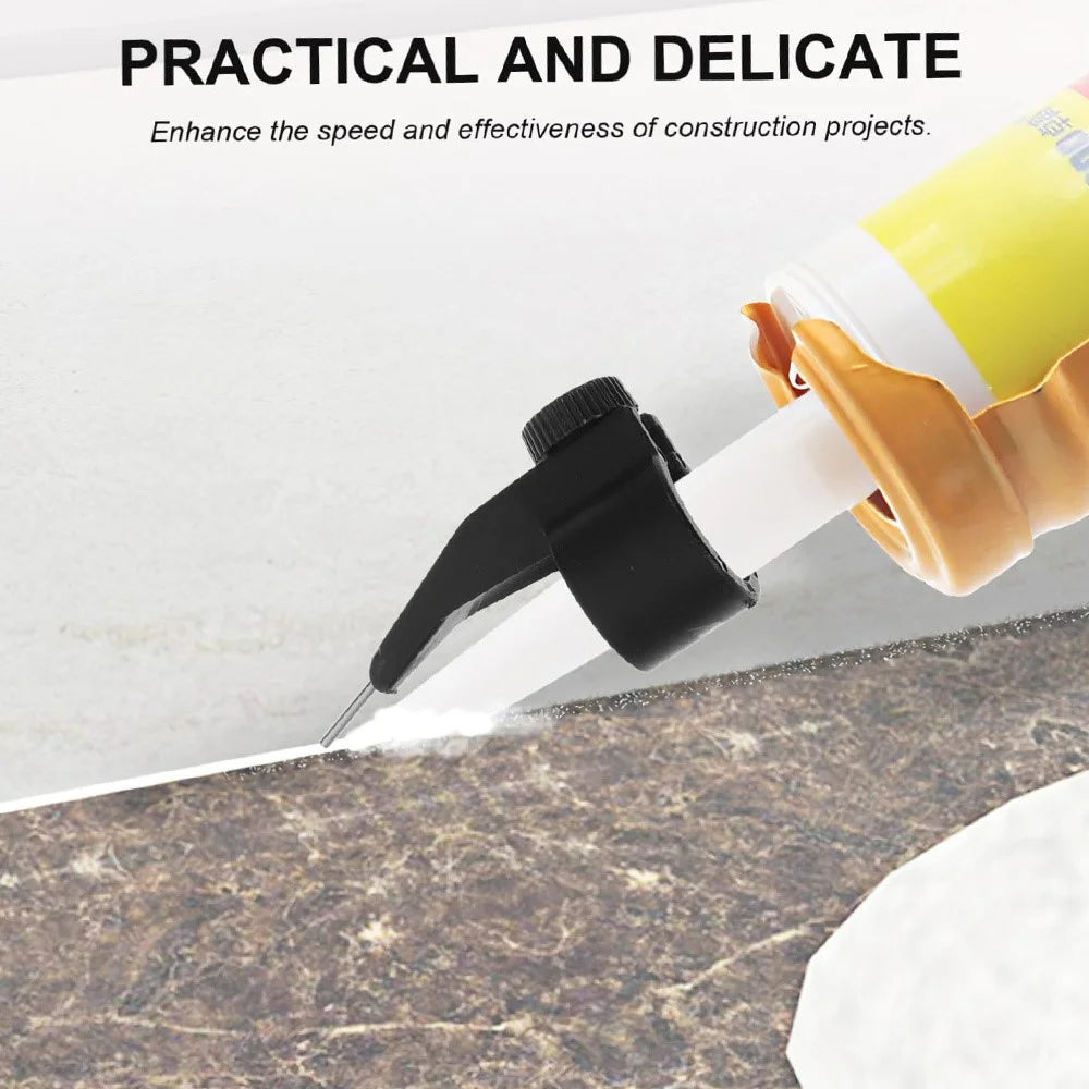 2Pcs Caulk Nozzle Fixed Locator Tile Beauty Stitching Finishing Tool Piston Nozzle Accessories - 7