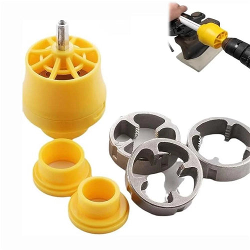6Pcs Electric Drill Pipe Threading Tool Set PPR Water Pipe Home Plumbing DIY Dies - 1