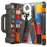 HSC8 6-6A Ferrule Crimping Pliers with 400Pcs Terminals Wire Connector Electrical Repair Kit - 1