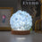 Natural Crystal Ball Table Lamp with Wooden Base for Yoga Balance Meditation USB Charged Night Light - Sky Blue - 3