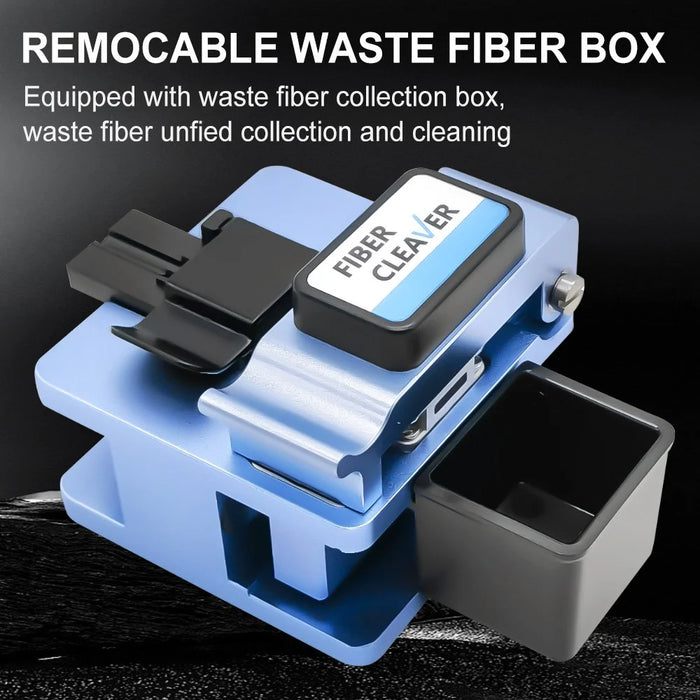 High Precision Optical Fiber Cleaver with 16 Cleaving Spots Fiber Cutter Tool - 3