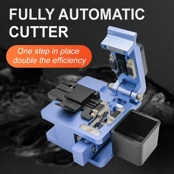High Precision Optical Fiber Cleaver with 16 Cleaving Spots Fiber Cutter Tool - 4