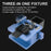 High Precision Optical Fiber Cleaver with 16 Cleaving Spots Fiber Cutter Tool - 7