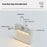 Smart Motion Sensor Closet Light Cabinet Hallway Lamp with 3 Color Changing - 2