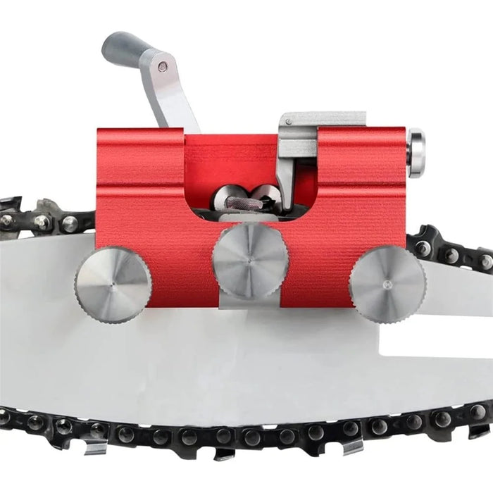 Portable Chainsaw Sharpener Manual Chain Saw Grinder File Tool for Woodworking - 3