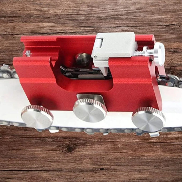 Portable Chainsaw Sharpener Manual Chain Saw Grinder File Tool for Woodworking - 6