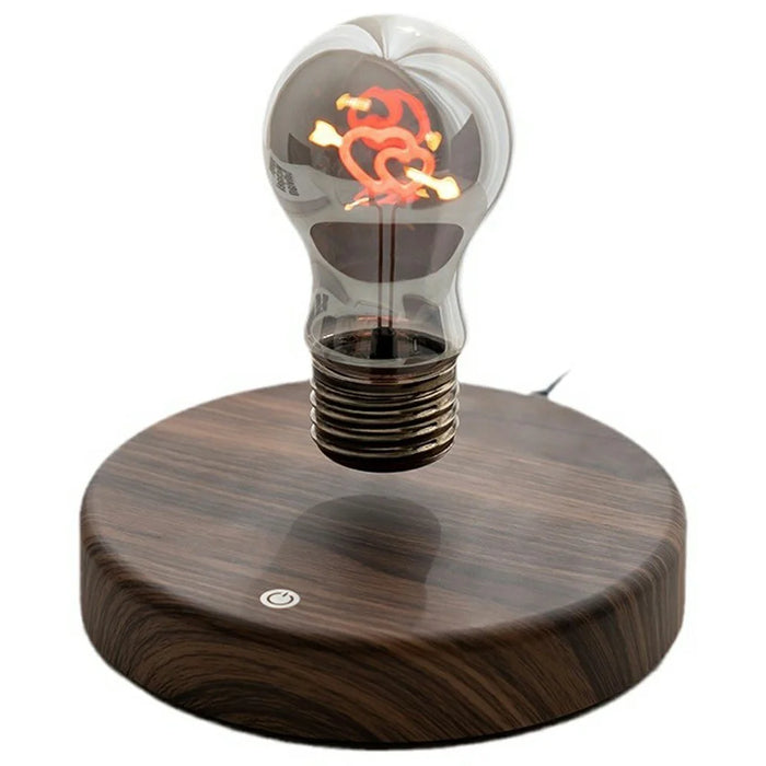 Magnetic Levitating LED Bulb Night Light Creative Atmosphere Lamp Desktop Tech Decor Light - EU Plug - 1