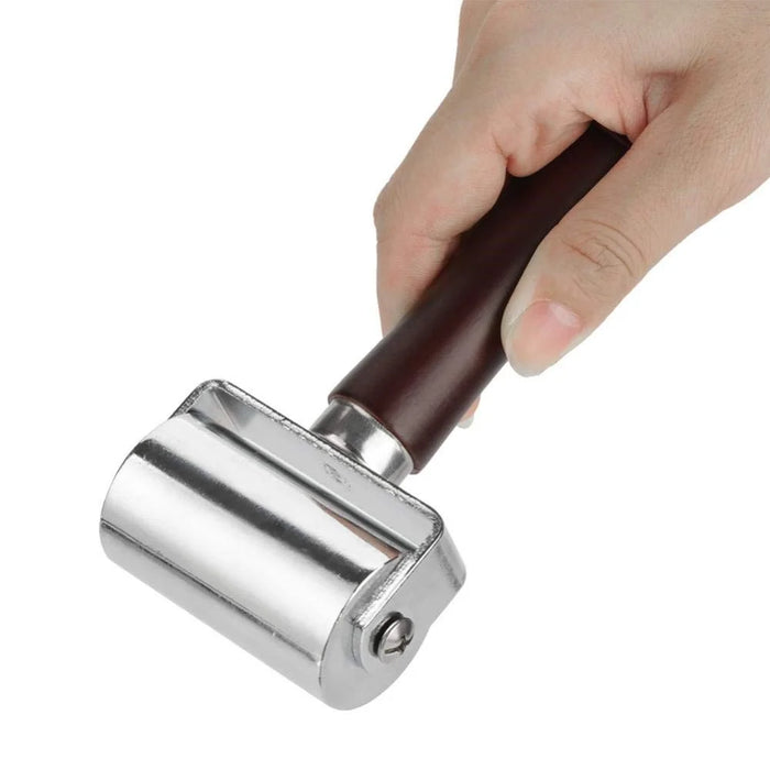 Size M 60mm Leather Roller Tool DIY Leathercraft Burnishing Wheel Leather Edge Pressing Tool - 3