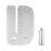 Stainless Steel Leather Punch Stabilizer DIY Tool Slant / Flat / Rhombus Cutting Hole Punching Aid Tool - 1