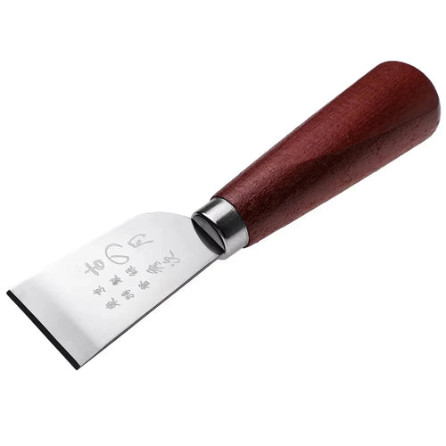 Leather Craft Stainless Steel Skiving Knife Leather Working Tool DIY Handmade Edge Beveler Thinning Tool - 1