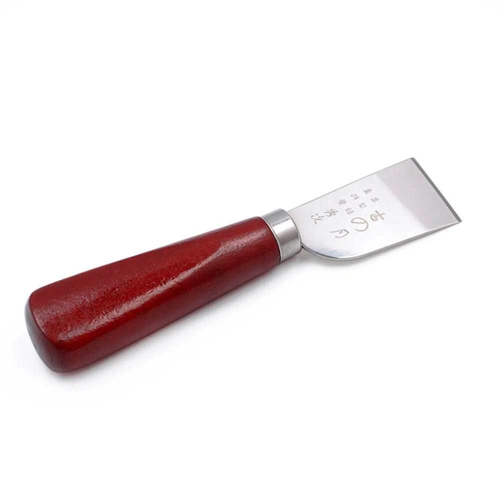 Leather Craft Stainless Steel Skiving Knife Leather Working Tool DIY Handmade Edge Beveler Thinning Tool - 5