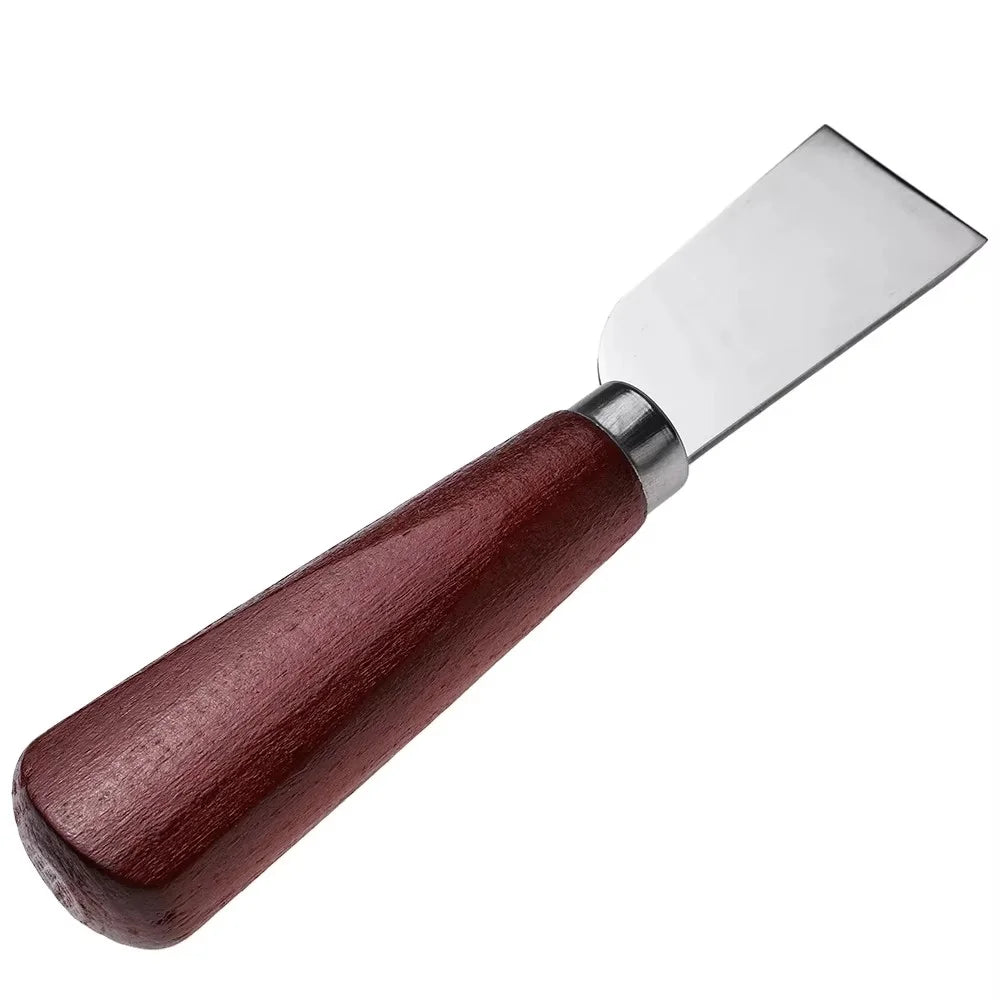 Leather Craft Stainless Steel Skiving Knife Leather Working Tool DIY Handmade Edge Beveler Thinning Tool - 6