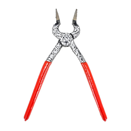 Leather Edge Flattening Pliers Wide Mouth Pressure Clamp DIY Handcraft Tool - 1