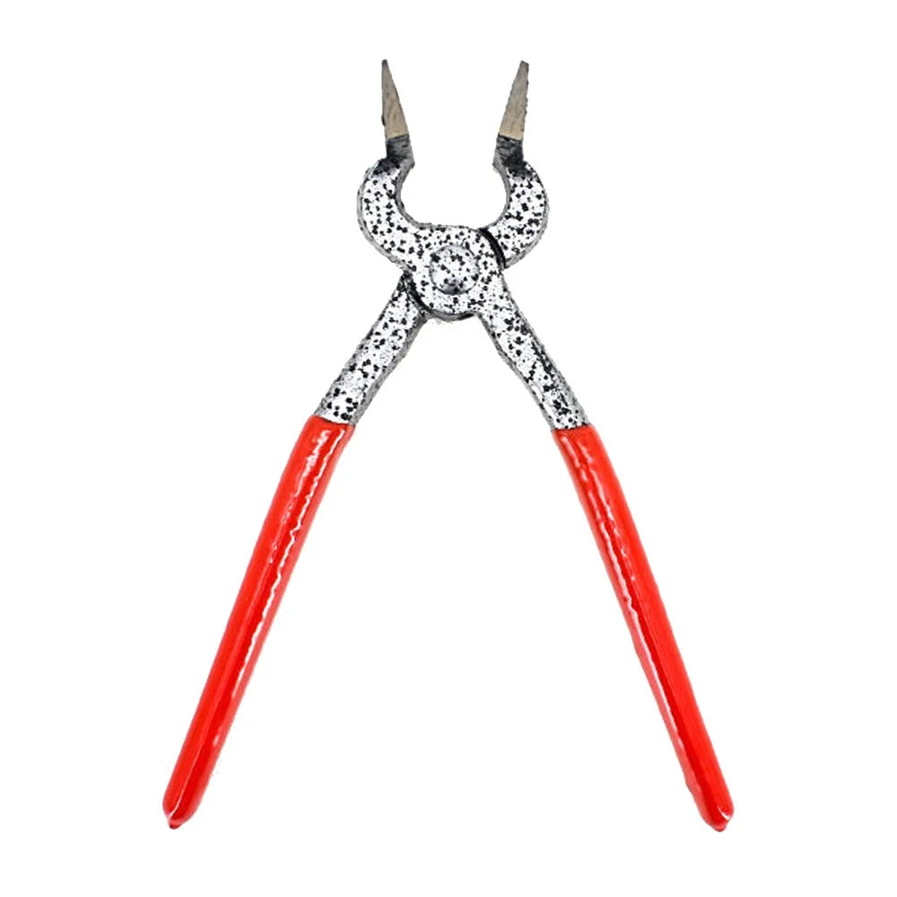 Leather Edge Flattening Pliers Wide Mouth Pressure Clamp DIY Handcraft Tool - 1