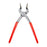 Leather Edge Flattening Pliers Wide Mouth Pressure Clamp DIY Handcraft Tool - 1