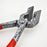 Leather Edge Flattening Pliers Wide Mouth Pressure Clamp DIY Handcraft Tool - 2
