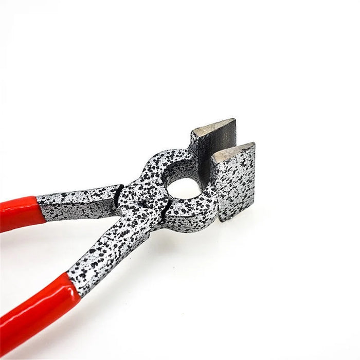 Leather Edge Flattening Pliers Wide Mouth Pressure Clamp DIY Handcraft Tool - 3