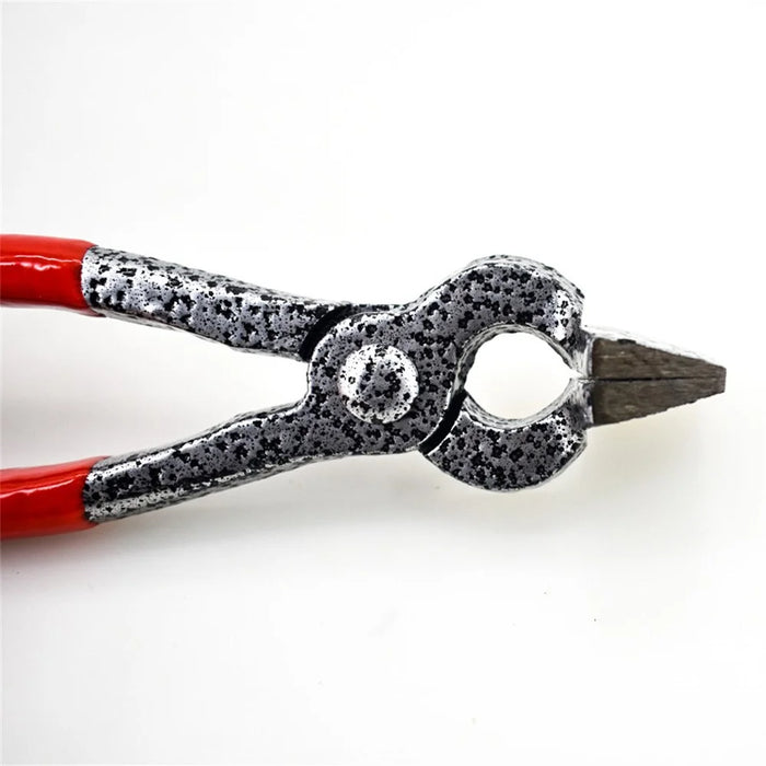 Leather Edge Flattening Pliers Wide Mouth Pressure Clamp DIY Handcraft Tool - 5