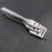 3Pcs Leather Punch Set 2 / 4 / 6 Prong 4mm Spacing Stainless Steel Handle Round Chisel - 1