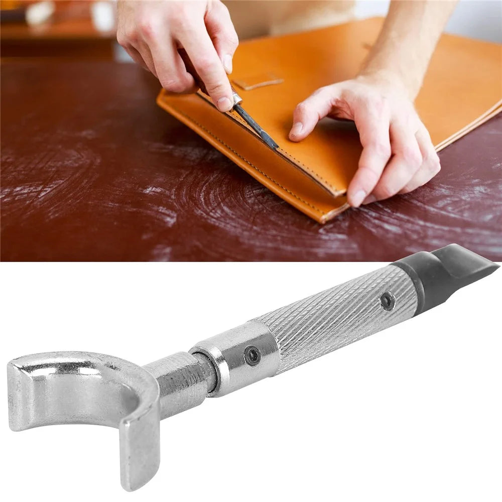 DIY Rotary Leather Engraving Tool Adjustable Vegetable Tanned Leather Carving Tool - 2