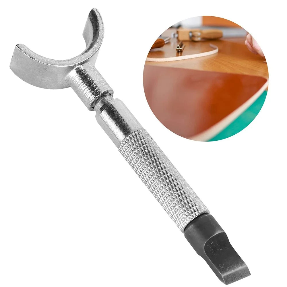 DIY Rotary Leather Engraving Tool Adjustable Vegetable Tanned Leather Carving Tool - 3