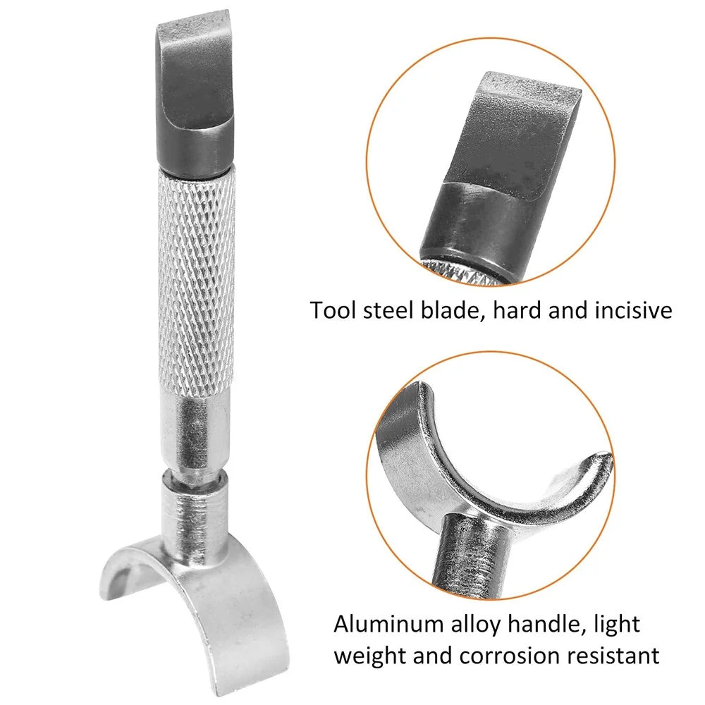 DIY Rotary Leather Engraving Tool Adjustable Vegetable Tanned Leather Carving Tool - 6