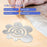 Leather Cutting Angle Ruler Stainless Steel Circular Ruler R Gauge Arc Ruler for Leathercraft Measuring Tool - 3