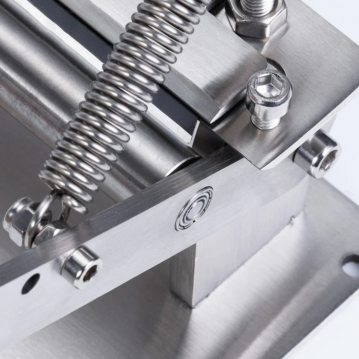 Leather Skiving Machine DIY Stainless Steel Belt Vegetable Tanned Leather Thinning Tool - 4