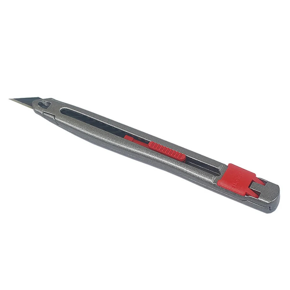 Zinc Alloy Utility Knife 30 Degree Blade 9mm Precision Craft Cutter for Paper / Film Cutting - 1
