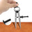Medium Size Metal Spacing Gauge Quick Adjust Drawing Ruler Edge Liner DIY Leather Craft Marking Tool - 6