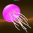 Smart Color-Changing Sound-Activated Jellyfish Lamp Floating Tentacles Creative Mood Sensor Night Light with Acrylic Base - 4