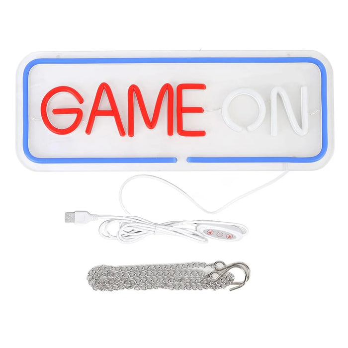 Gaming Neon Light Wall Decor Game Room Teen Boys Room Decoration LED Atmosphere Lamp - 2