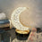 Bedroom Nightstand Table Lamp Touch Control 3 Color Modes Rechargeable Ambient Light - Star - 7