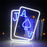40x31cm Gaming Neon Light Playing Cards Sign LED Wall Decor for Game Room  /  Teen Boy Bedroom Atmosphere Lamp - 2