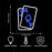 40x31cm Gaming Neon Light Playing Cards Sign LED Wall Decor for Game Room  /  Teen Boy Bedroom Atmosphere Lamp - 7