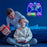 Gaming Neon Light Wall Decor for Game Room 35.8x33cm LED Atmosphere Lamp Controller Shape - 6
