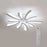 50W 3000K - 6000K LED Ceiling Light Modern Flush Mount Fixture for Living Room Dining Room - White - 3