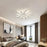 50W 3000K - 6000K LED Ceiling Light Modern Flush Mount Fixture for Living Room Dining Room - White - 7