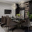 Nordic Dandelion Chandelier Pendant Light Remote Control Ceiling Lamp for Living Room Bedroom Dining Room - Gold - 3