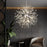 Nordic Dandelion Chandelier Pendant Light Remote Control Ceiling Lamp for Living Room Bedroom Dining Room - Gold - 4