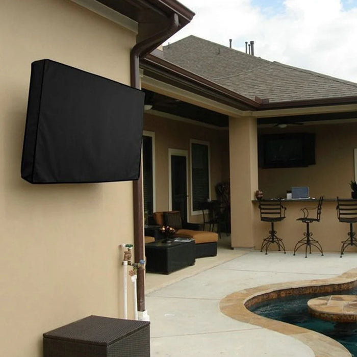 40''-42'' TV Cover Outdoor Hanging Television Waterproof Dustproof Universal Protector Shield Hood - 4