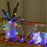 22m 200 LED Remote Control PVC Copper Wire LED String Light with Empty Battery Box Garden Decoration - Warm Color - 7